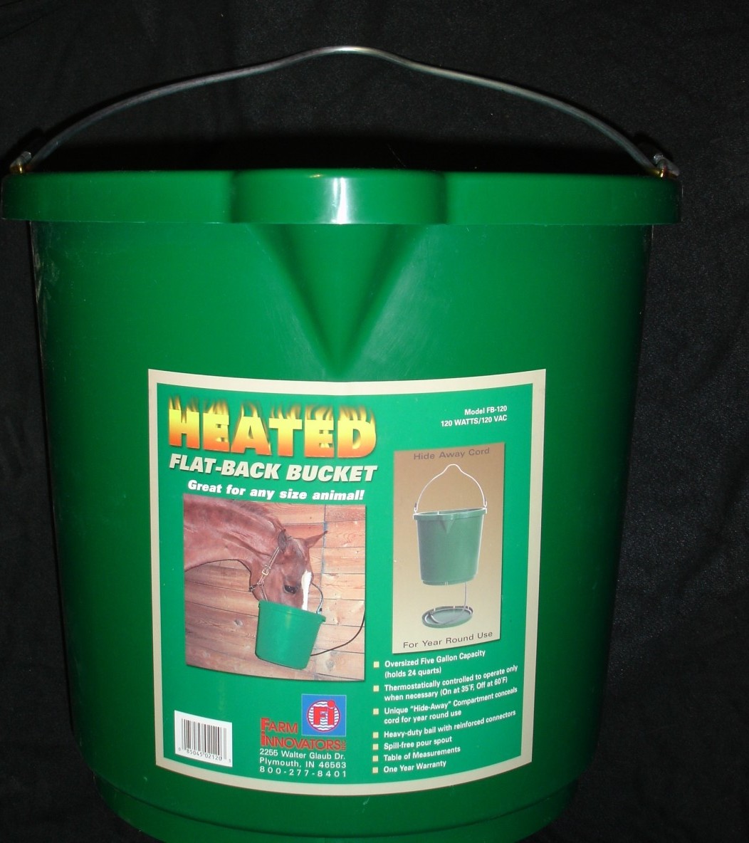 Heated Water Bucket